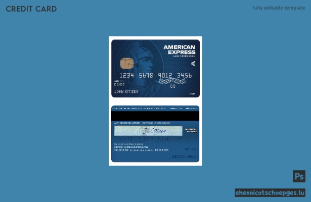 USA North Carolina BBandT Corp. Bank Amex Blue Cash Preferred Card Beispielvorschau